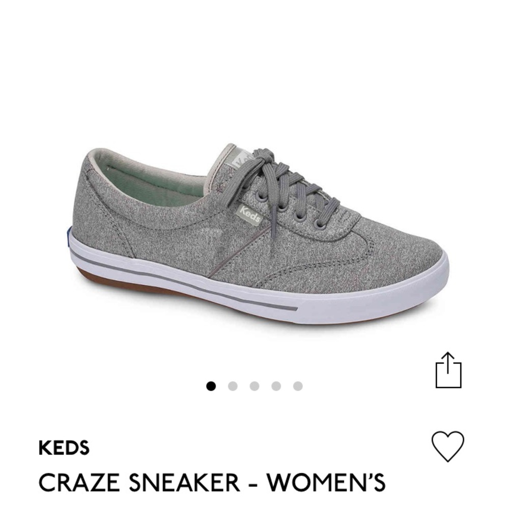 Keds Women’s Craze Sneaker Grey Size 10 Never Worn